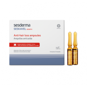 Seskavel Growth Ampollas Anticaída, 12 x 8 ml. - Sesderma