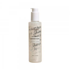 Silver Shimmer Body Fragance, Iluminador Corporal Perfumado, 195 ml. - Flor de Mayo