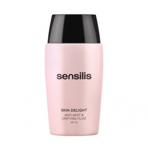 Skin Delight Fluido Antimanchas y Uniformizante SPF 50, 50ml. - Sensilis