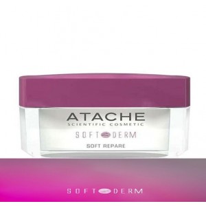 Soft-Derm Crema Facial Calmante de Noche, 50 ml. - Atache
