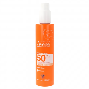 Spray Solar SPF50, 100% Invisible, 200 ml. - Avene