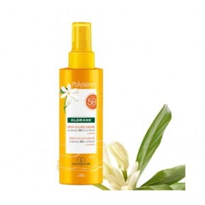 Spray Solar Sublime SPF 50 al Monoi y Tamanu Bio, 200 ml. - Polysianes
