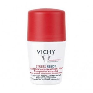 Desodorante Stress Resist. Tratamiento intensivo anti-transpirante 72h. Roll-on, 50 ml.- Vichy