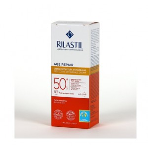 Sun System Crema Protectora Antiarrugas AGE REPAIR SPF 50+, 40 ml. - Rilastil