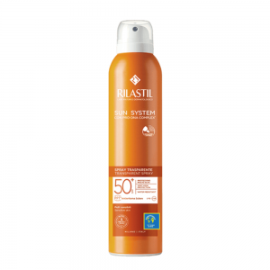 Sun System Spray Trasparente  SPF50+,  200 ml. - Rilastil