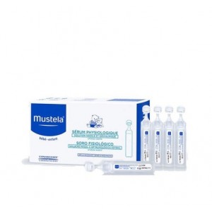 Suero Fisiológico, Caja 20 Monodosis x 5 ml. - Mustela