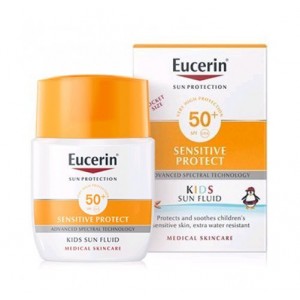 Sun Fluid Kids Pocket FPS 50+, 50 ml. - Eucerin