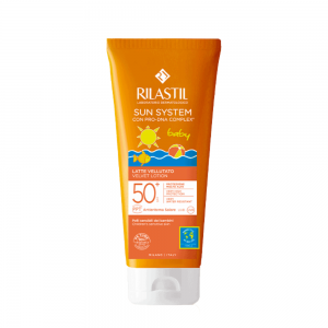 Sun System Loción Velvet Baby SPF50+, 200 ml. - Rilastil