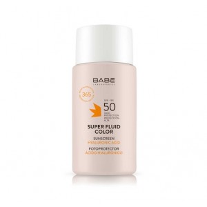 SUPER FLUID Color Fotoprotector SPF50, 50 ml. - Babe