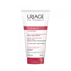 Toléderm Gel-Leche Desmaquillante, 150 ml. - Uriage