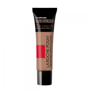 Toleriane Base de Maquillaje Fluido Corrector de Alta Cobertura N15, 30 ml. - La Roche Posay