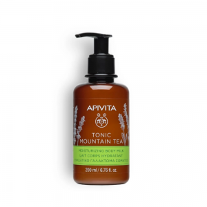 Tonic Mountain Tea Leche Corporal Hidratante con Té de Montaña, 200 ml. - Apivita