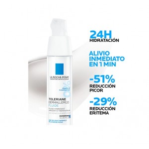 Toleriane Dermallergo Fluido, 40 ml. - La Roche Posay