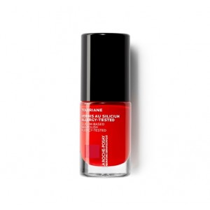 Toleriane Silicium Laca de Uñas, Color 22 Rouge Co. - La Roche Posay