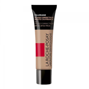 Toleriane Base de Maquillaje Fluido Corrector de Alta Cobertura N13, 30 ml. - La Roche Posay