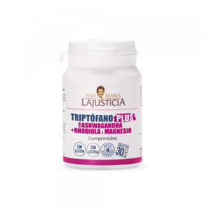 Triptófano Plus con Ashwagandha + Rhodiola y Magnesio, 60 Comp. - Ana Maria Lajusticia