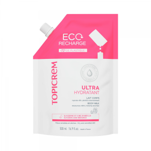 UH Leche Ultra-Hidratante Corporal Eco-Recarga, 500 ml. - Topicrem