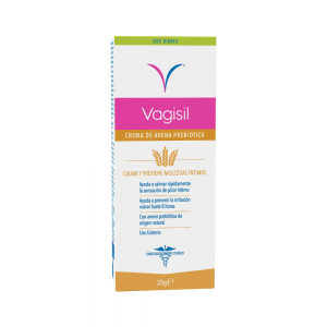 Vagisil Crema de Avena Prebiótica, 30 g. - Vagisil