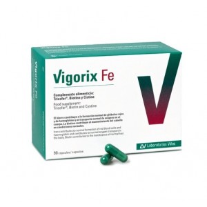 Vigorix Fe Cuidado Cabello y Uñas, 90 Cap. - Laboratorios Viñas