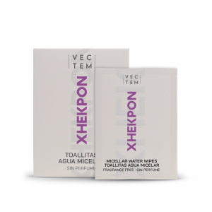 Xhekpon Agua Micelar Toallitas, 10 sobres de 4 ml. - Vectem