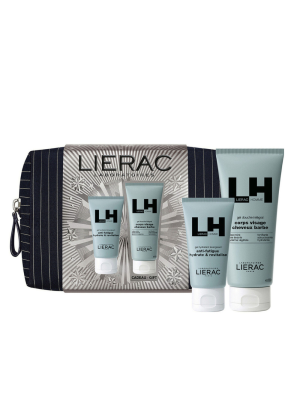 Pack Homme: Gel Hidratante Energizante, 50 ml. + Gel de Ducha, 200 ml. - Lierac