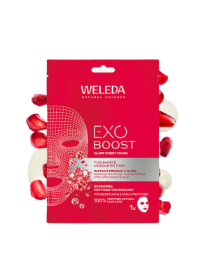 EXO Sheet Mask Reafirmante con Granada, 1 unidad - Weleda