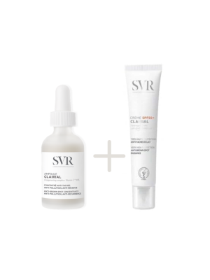 Pack Unificador: Ampoule Clairial Concentrado Antimanchas, 30 ml. + Clairial Crema SPF 50+, 40 ml. - SVR