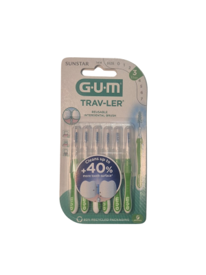 GUM Cepillo Interdental Trav-ler de 1.1 mm, 6 un. - Sunstar