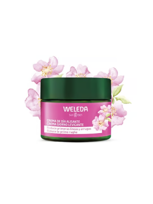 Crema de Día Alisante de Rosa Mosqueta y Té Blanco, 40 ml. - Weleda