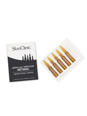 Ampollas Instant Retinol Cocktail, 5 ampollas de 2 ml. - Skinclinic