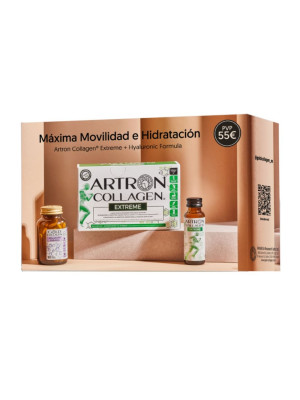 Pack Máxima Movilidad e Hidratación: Artron Collagen Extreme 10 x 50 ml. + Hyaluronic Formula 90 comp. - Areafar