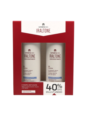 Duplo Iraltone Champú DS, 200 ml. + 200 ml. - Cantabria Labs