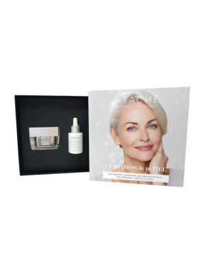 Tratamiento Combinado Antienvejecimiento: Vital Age V-B3 Crema de Día AntiAge , 50 ml. + Vital Age V-B3 Sérum Antiage, 30 ml.- Atache 