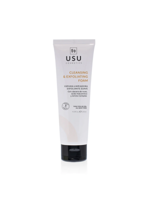 Espuma Limpiadora Exfoliante Suave, 120 ml. - Usu Cosmetics