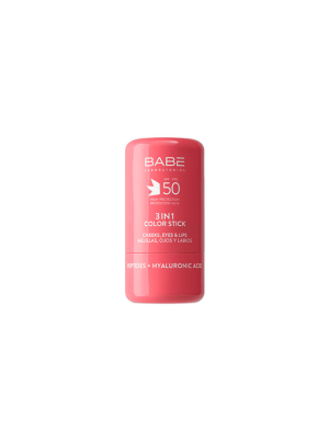 Color Stick 3en1  Fotoprotección Mineral  Tono 1 SPF 50, 4 g. - Babe