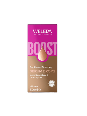 Boost Sunkissed Bronzing Serum Drops, 30 ml. - Weleda
