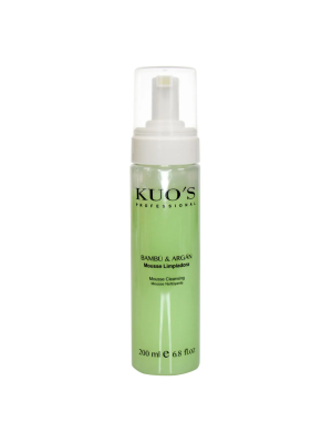 Mousse Limpiadora Bambú y Argán, 200 ml. - Kuo's