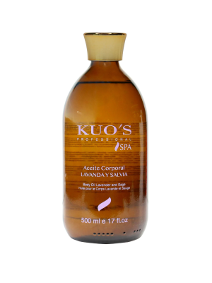 Aceite Corporal Lavanda Y Salvia, 500ml. - Kuo's