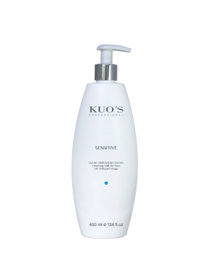 Leche Limpiadora Facial Sensitive, 400 ml. - Kuo's