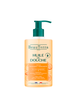 Aceite de Ducha Mandarina y Bergamota, 750 ml. - BeauTerra