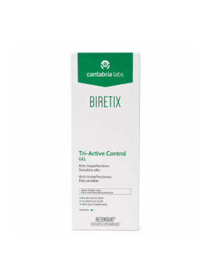 Biretix Tri-Active Control Gel Anti-Imperfecciones Piel Sensible, 50 ml. - Cantabria Labs