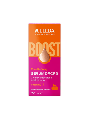 Boost Pore Refining Serum Drops, 30 ml. - Weleda 