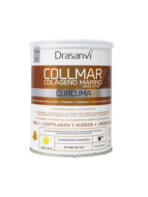 Collmar F24 Magnesio y Curcuma Sabor Limon, 300 gr. - Drasanvi