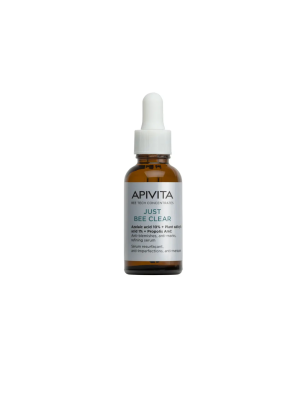 Just Bee Clear, Sérum anti-imperfecciones, anti-marcas, afina la piel, 30 ml. - Apivita