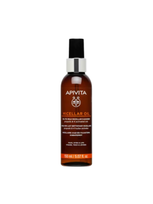 Aceite en Leche Micelar Limpiador - Rostro, ojos y labios, 150 ml. - Apivita