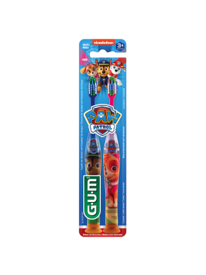 G.U.M.Paw Patrol Cepillo de dientes manual (pack 2 unidades) - Sunstar