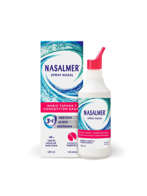 Nasalmer Spray Nasal Fuerza 3, 135 ml. - Perrigo 