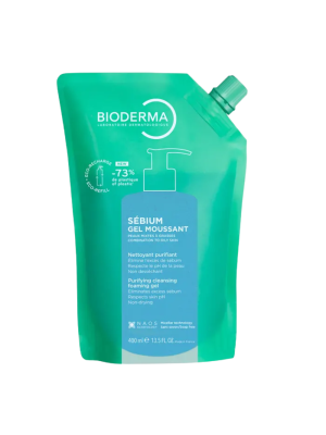 Sébium Gel Moussant Recarga, 400 ml. - Bioderma 