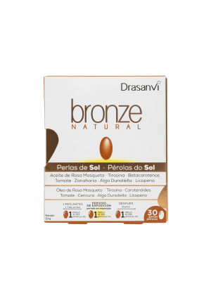 Bronze Natural, 30 perlas - Drasanvi