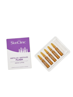 Ampollas Flash Instant Lifting, 5 ampollas de 2 ml. - Skinclinic